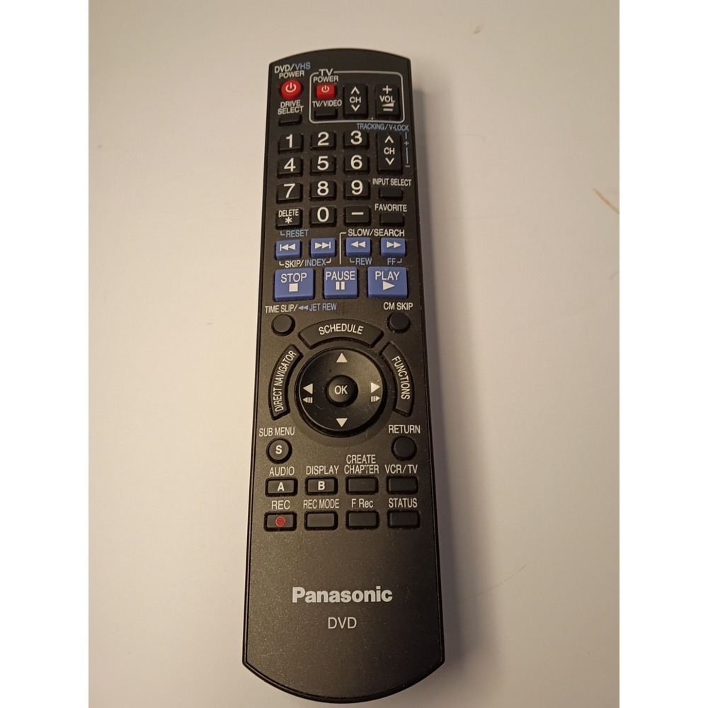 Genuine Panasonic DVD / VHS RemoteYY100093